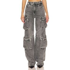 Good American 29×38.5 Denim Cargo In Black299 8/29 Tall Long